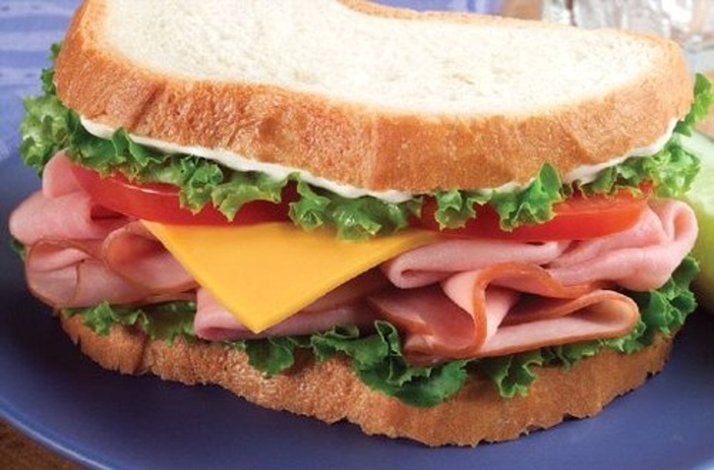 <p>(ham, cheese) sandwich</p>