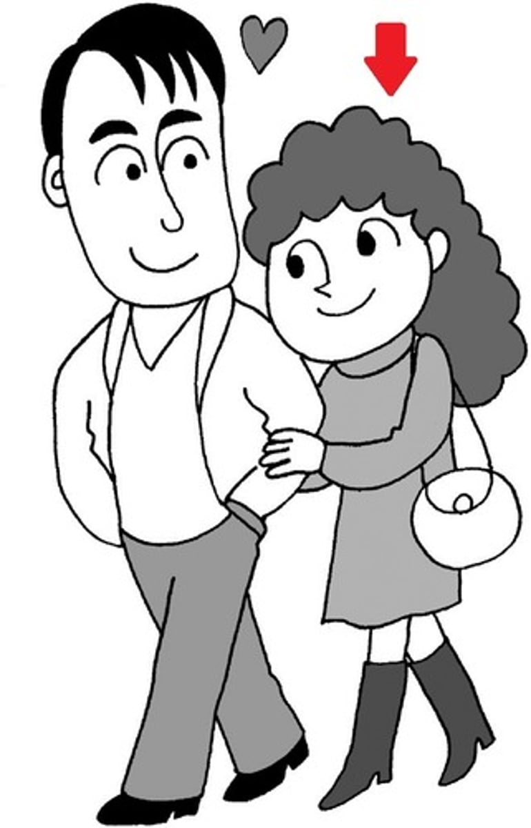 <p>girlfriend; she</p>