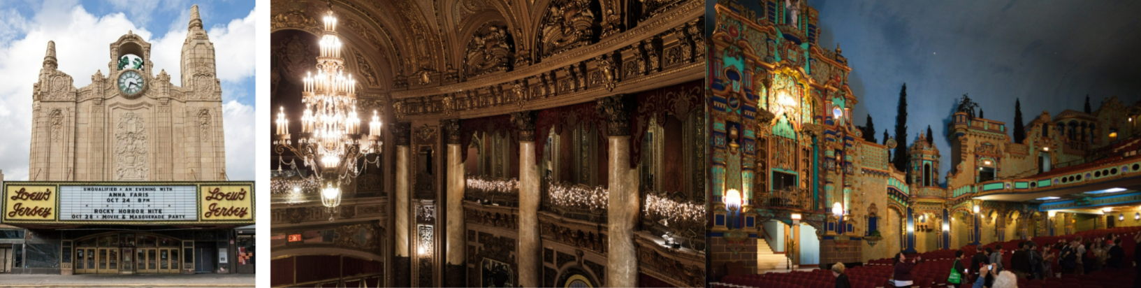<p><span>Loew’s Wonder Theatres, various architects (1920s-1930s)</span></p>