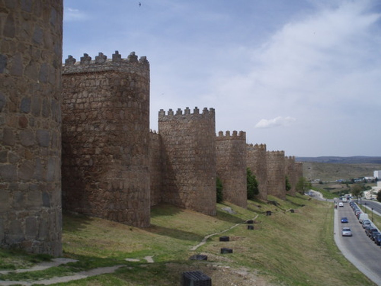 <p>wall (around city)</p>