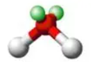 <p>What shape is this lewis structure?</p>