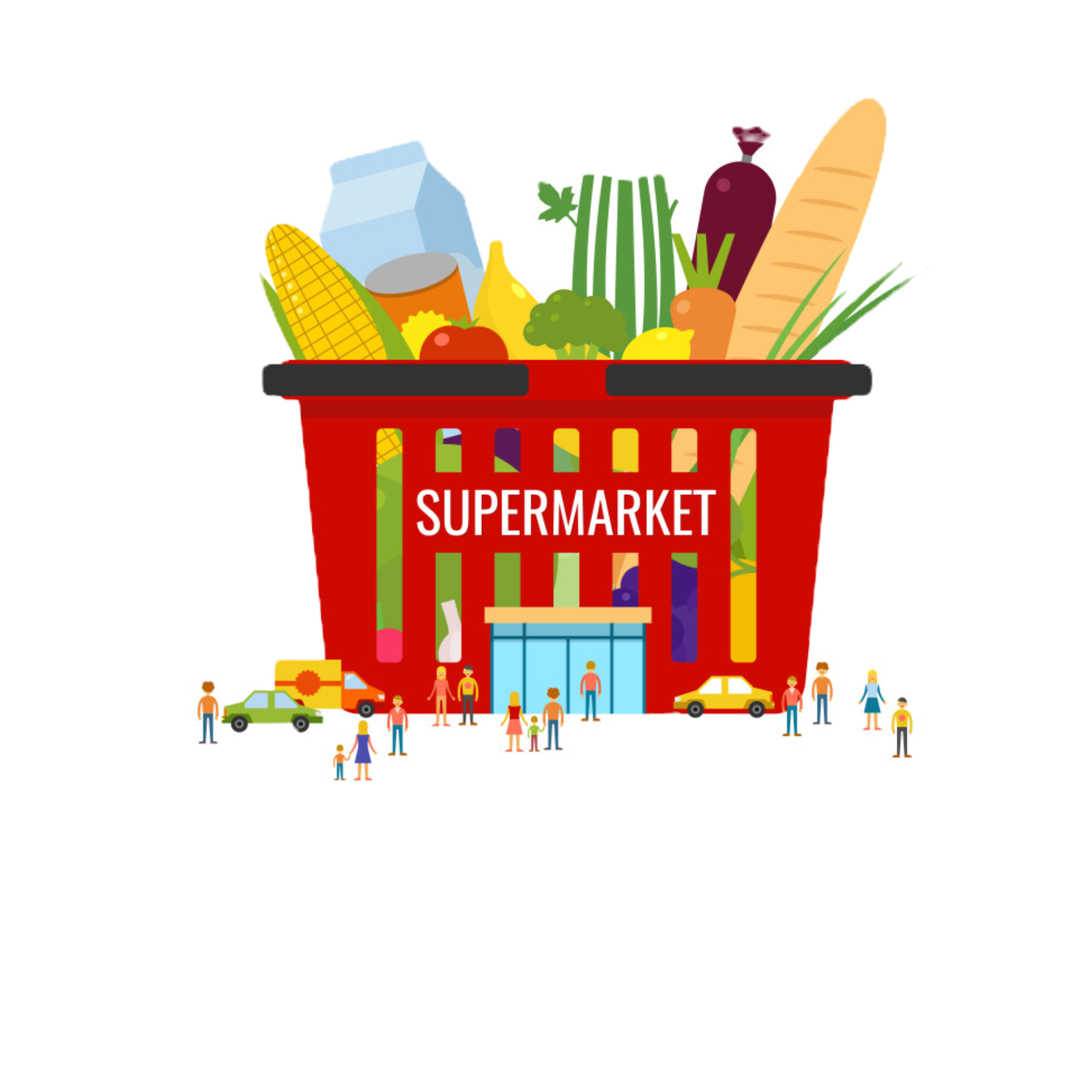 <p><strong><mark data-color="green" style="background-color: green; color: inherit;">a supermarket</mark> /ˈsuːpə(r)mɑː(r)kɪt/</strong></p><p><strong>DEUTSCH:</strong></p><p>der Supermarkt, -(e)s, -märkte</p>