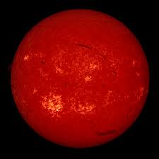 <p>The Sun’s Middle Atmosphere </p><ul><li><p>Red in color&nbsp;</p></li></ul><p></p>