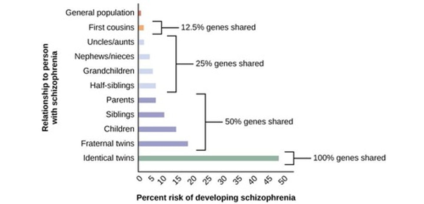 <p>Predicts disorder likelihood based on vulnerability and stress.</p>