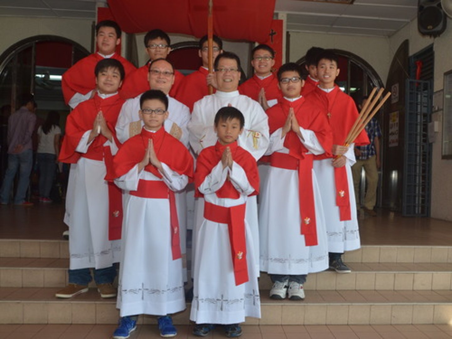 <p>called to directly serve God, then to help the clergy, then to assist the faithful in worship.</p>