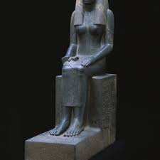 <p>possibly holding lotus flower in hand</p><p>found in valley of the kings in Thebes </p>