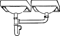 <p>A drain connecting the compartments of a set of fixtures to a trap or connecting other permitted fixtures to a common trap.</p>