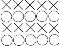 <p>Objects that <strong>look alike</strong> are seen as part of the same group.</p><p>Example:</p><ul><li><p>Players wearing the same jersey color are perceived as being on the same team.</p></li></ul><p></p>