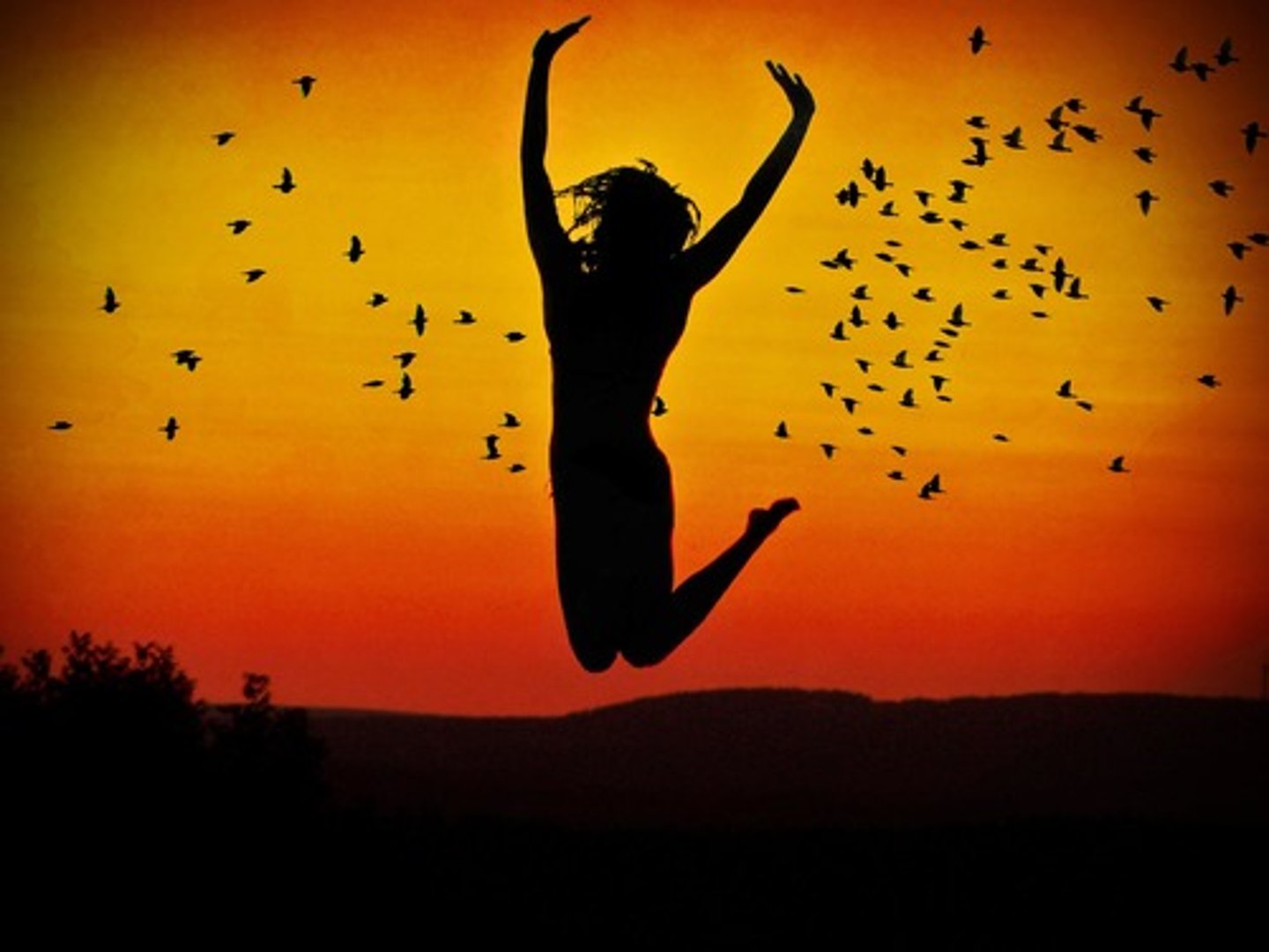 <p>essere felice</p>