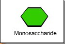 <p>monosaccharide (Ex: glucose)</p>