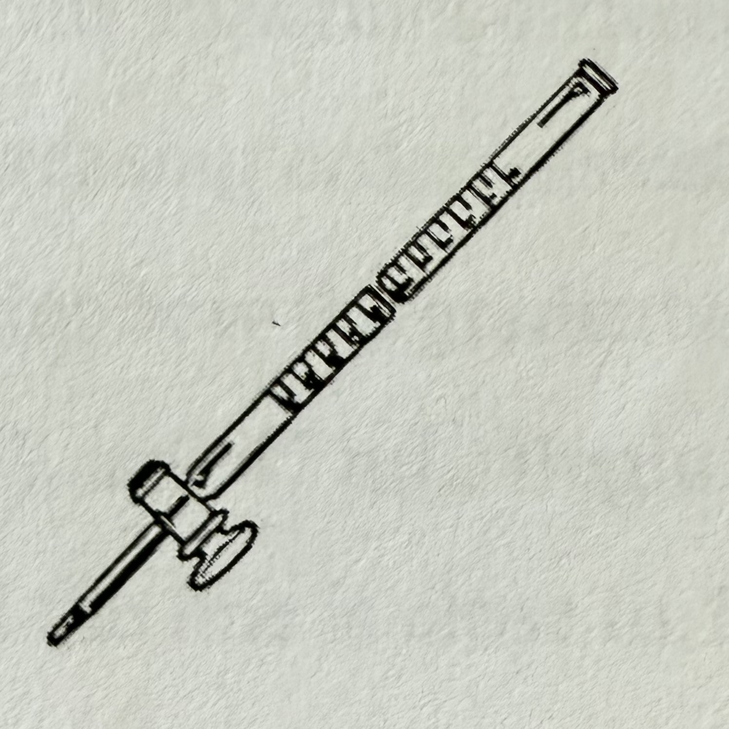 <p>Graduated glass tube with a stopcock at the bottom, used to dispense measured volumes in titrations.</p>