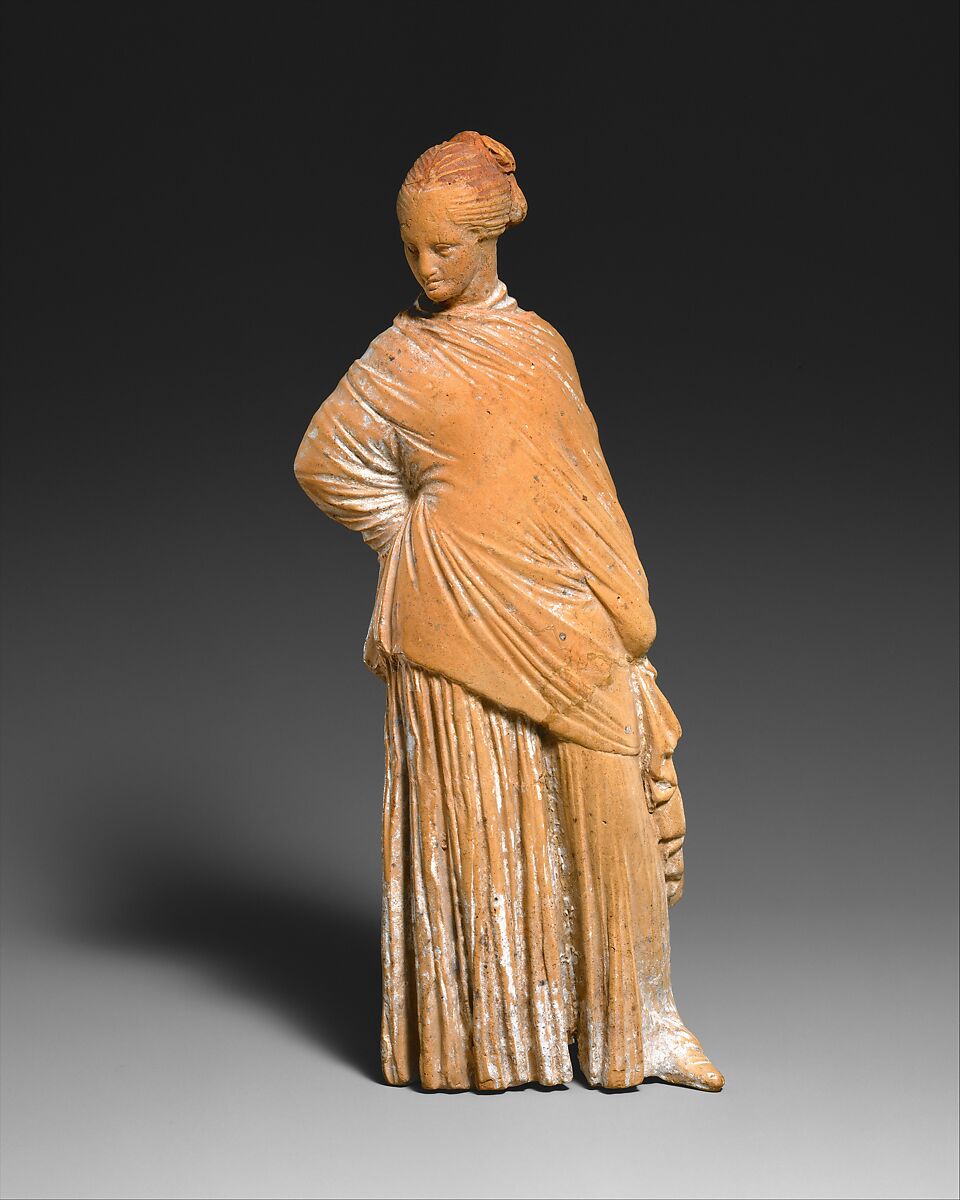 <p>they were mold made figurines of mostly women and likely souvenirs from the theatre </p>