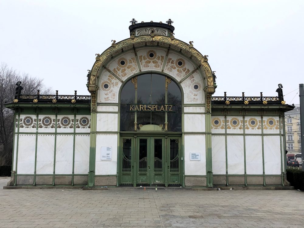<p>Karlsplatz Station, Vienna, 1898 (Creator)</p>