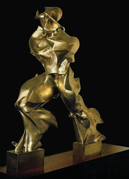 <p>Unique Forms of continuity in Space, 1913</p>