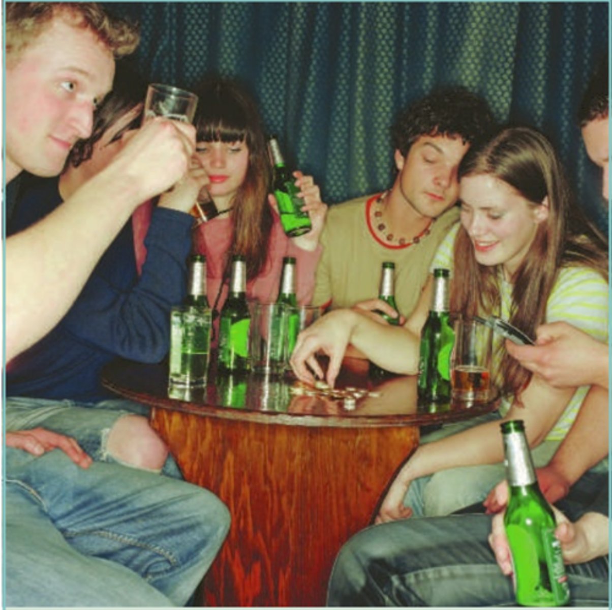 <p>conceptualizes drinking as a learned behavior acquired in the same manner as other behaviors. People begin to drink for at least three reasons. First, the taste of alcohol and its immediate effects may bring pleasure (positive reinforcement); second, drinking may allow a person to escape from an unpleasant situation (negative reinforcement); and third, the person may learn to drink through observing others (modeling).</p>