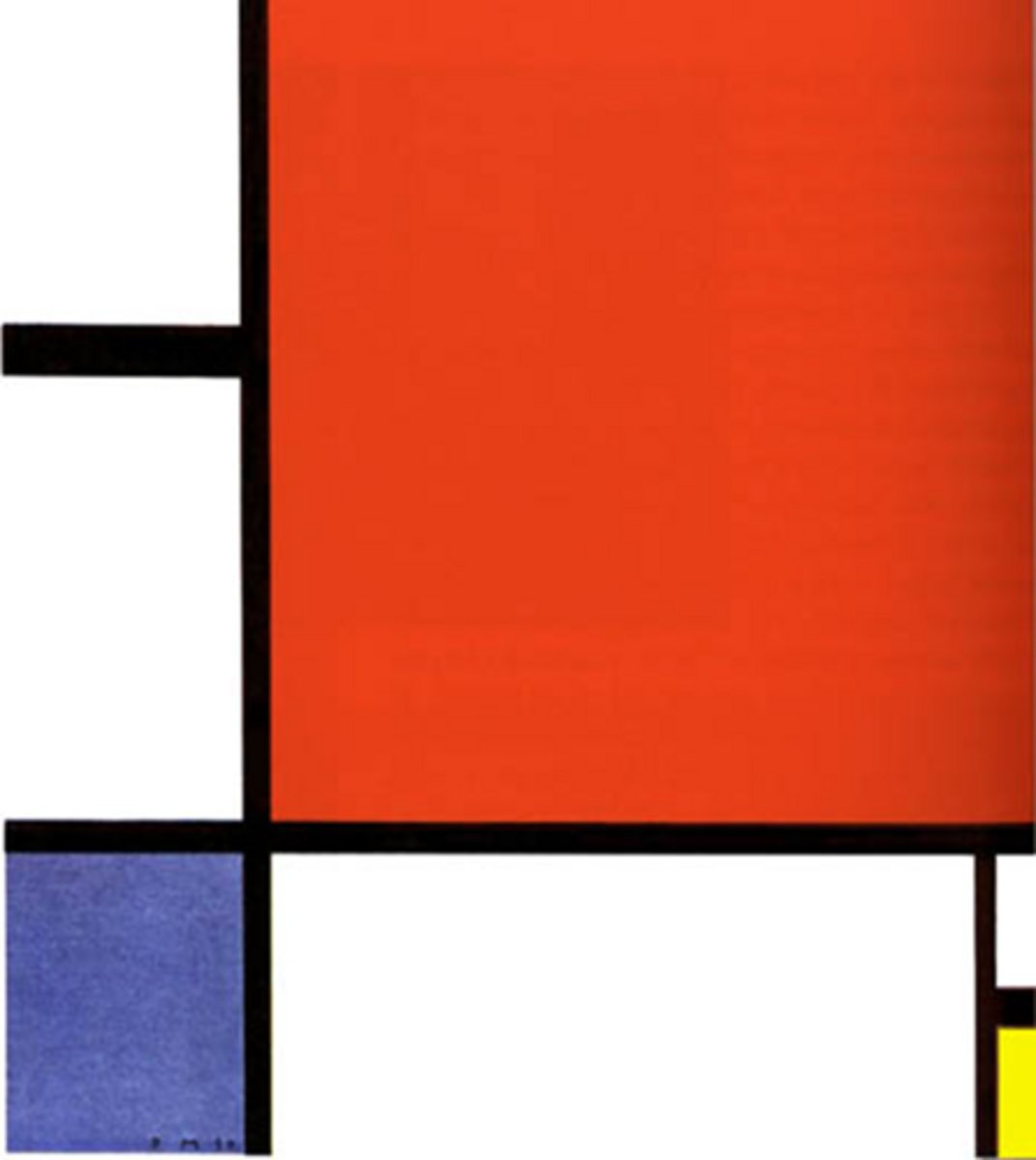 <p>Piet Mondrian, 1930, oil o/canvas</p>