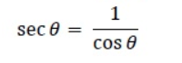 <p>Reciprocal Identities</p>