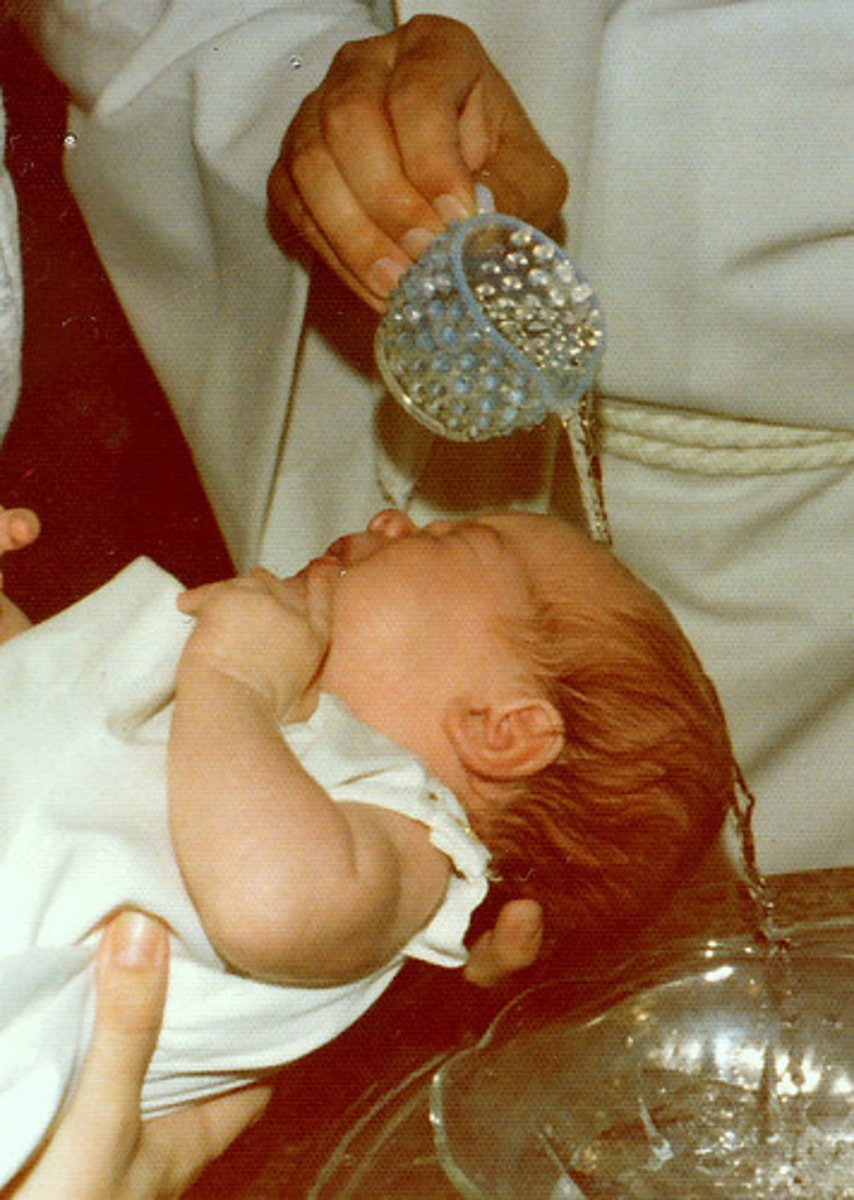 <p>godson/goddaughter</p>