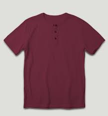 Henley Red Shirt