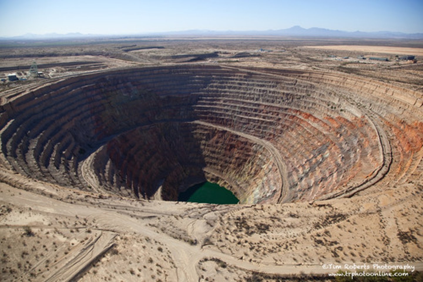 <p>Visual pollution from the big pit that's excavated. Temporary loss of land for other uses while mining happens. Noise from machinery/blasting. Dust, if pit becomes dry.</p>