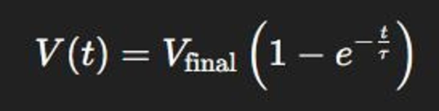 <p>Follows an exponential equation.</p>