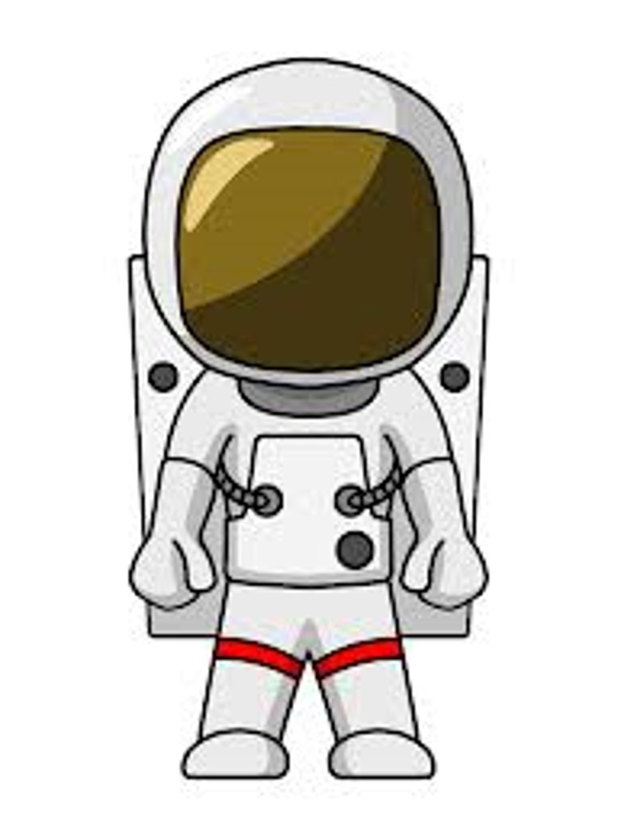 <p>male astronaut</p>