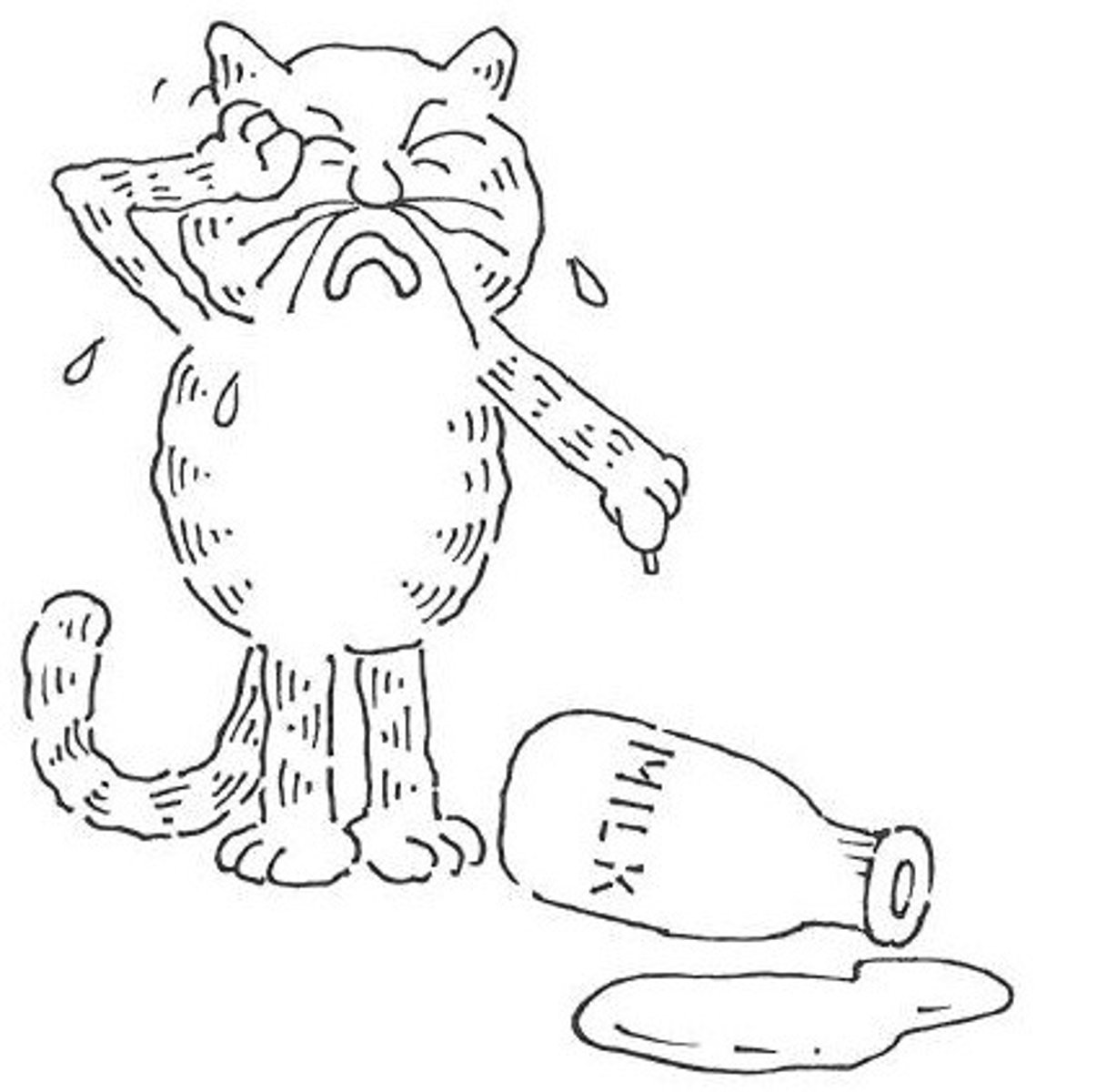 <p>When you complain about a loss from the past.</p>