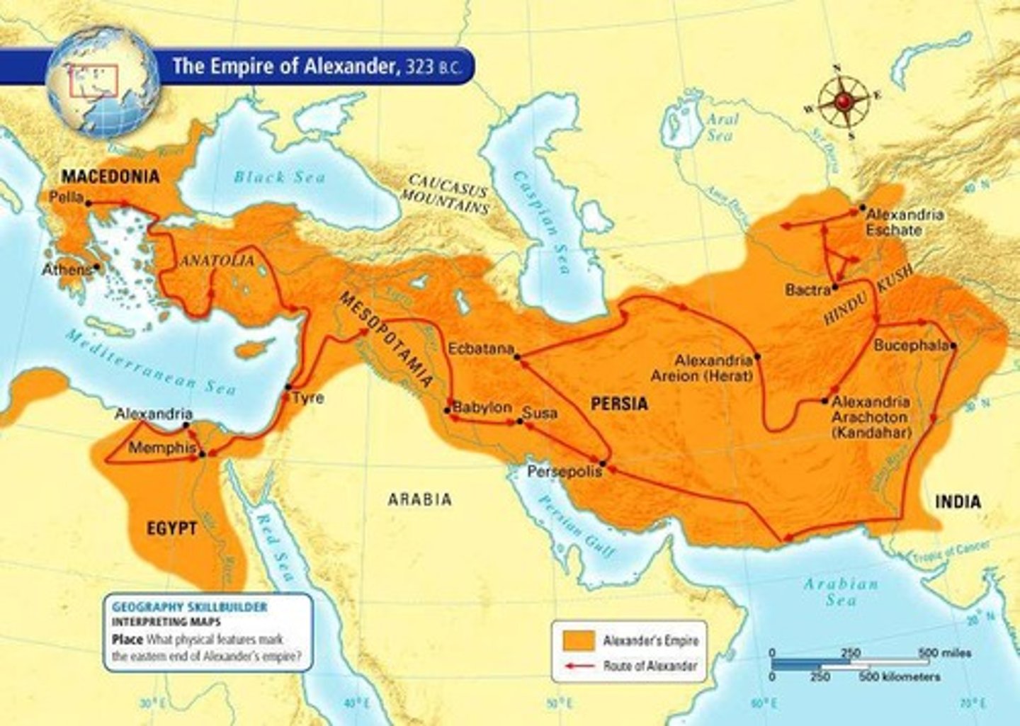 <p>Cities founded by Alexander, centers of Greek culture.</p>