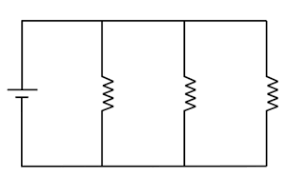 There is more than one way for the electrons to flow. This means different loads are connected on different branches of the wire