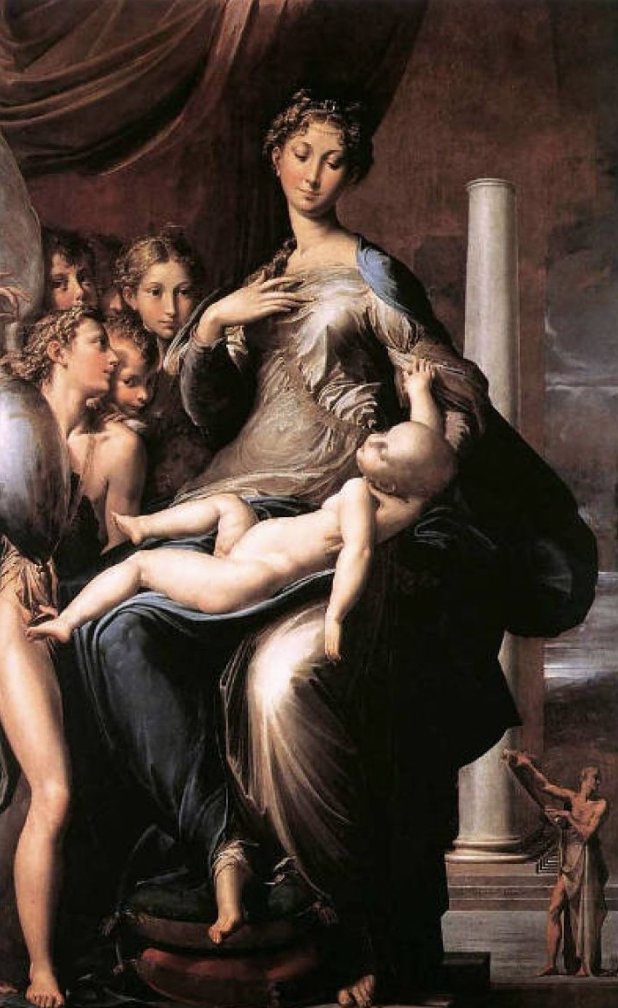 Parmigianino, de madonna met de lange hals