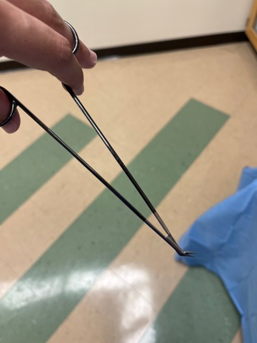 <p>Smaller then the Potts Smith, used for coronary vessels.</p><p>Blade angle is variable.</p>