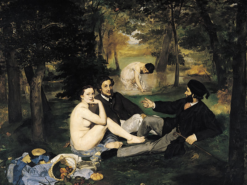 <p><em>Le Dejeneur Sur L’Herbe ( The Luncheon on the Grass)</em></p>