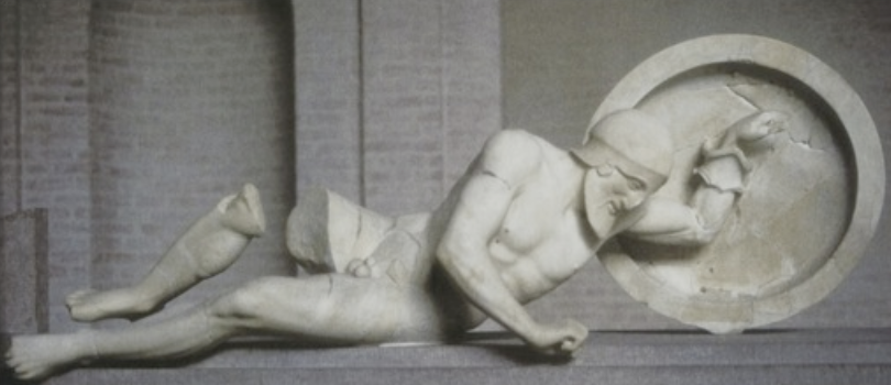 <p>Dying Warrior</p>