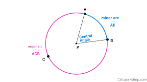 <p>minor and major arc</p>