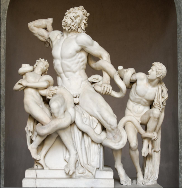 <p>marks a shift from sculptors needing simply to represent a figure realistically</p>