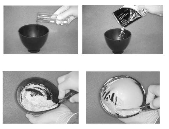 <p>always add water to mixing bowl first</p>