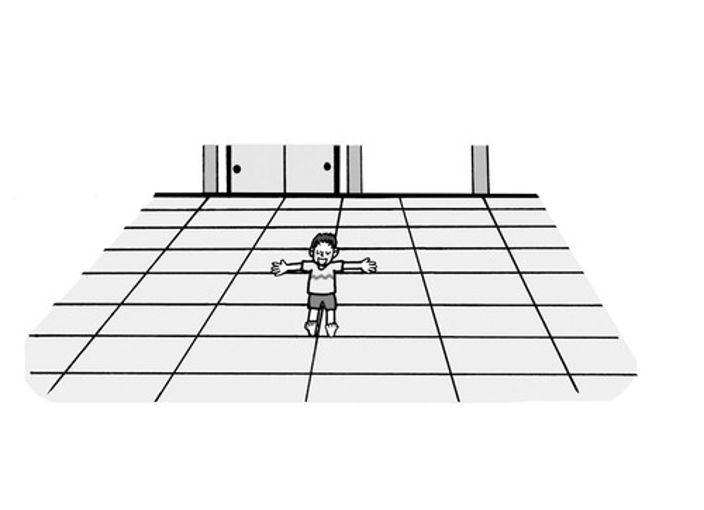 <p>to be spacious, wide</p>