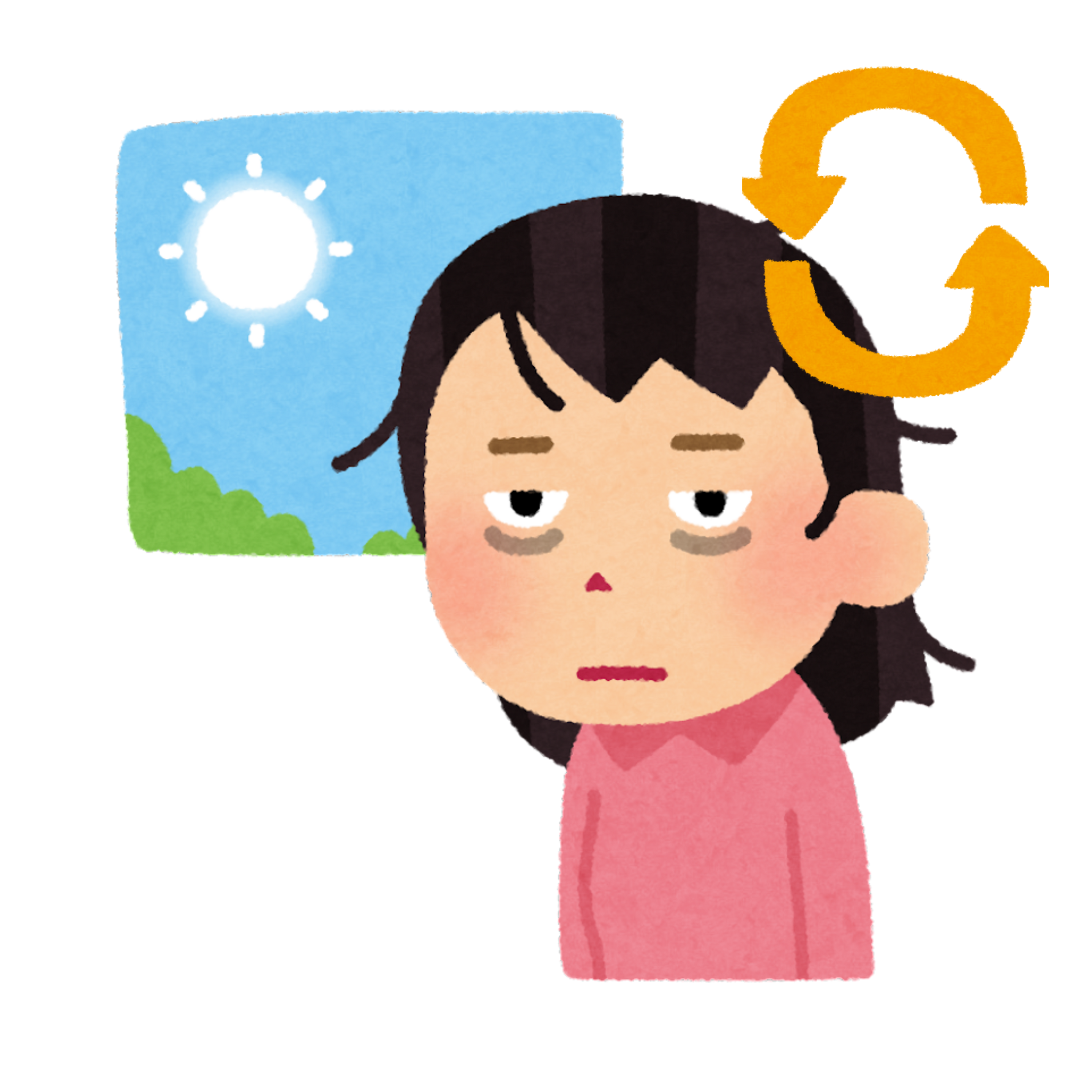 <p>every morning</p>
