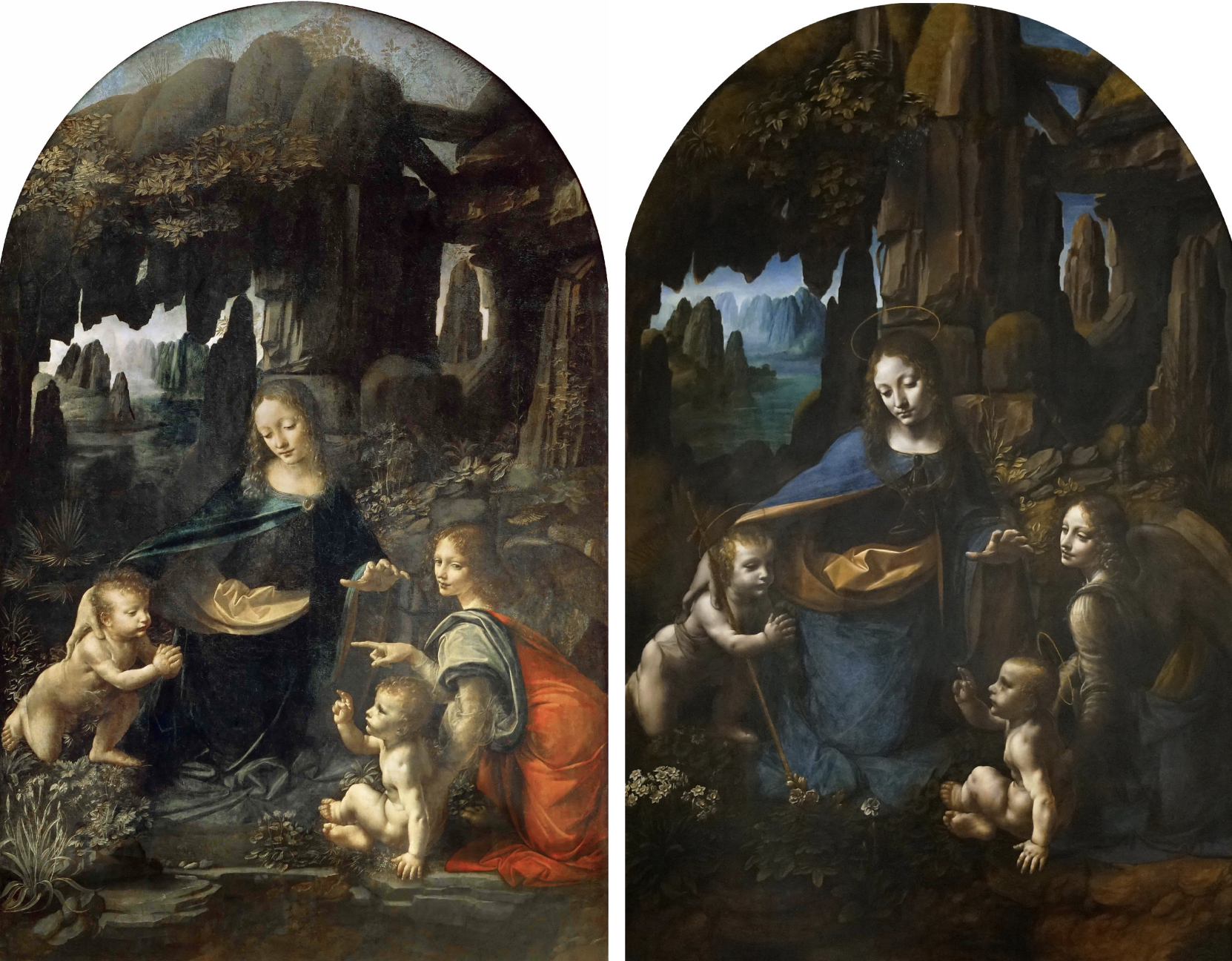 <p>Virgin of the Rocks (Louvre)</p>