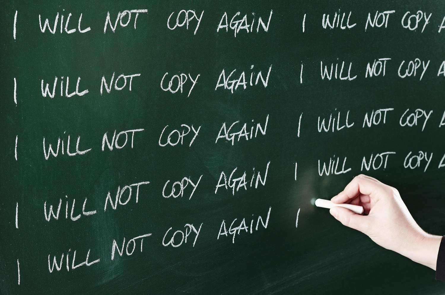 <p>When the words or phrases are repeated to emphasize something.</p>