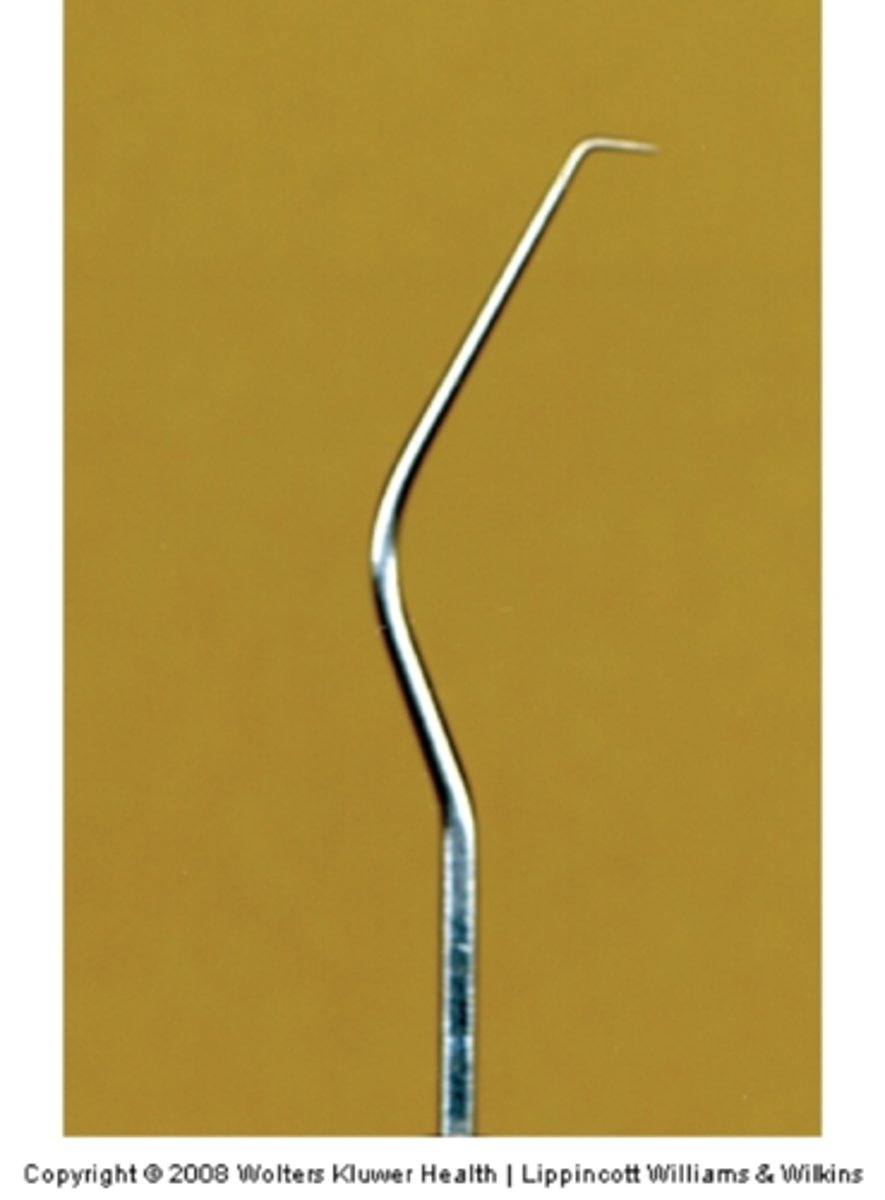 <p>To examine teeth for decay (caries), calculus, furcations, or other abnormalities</p>