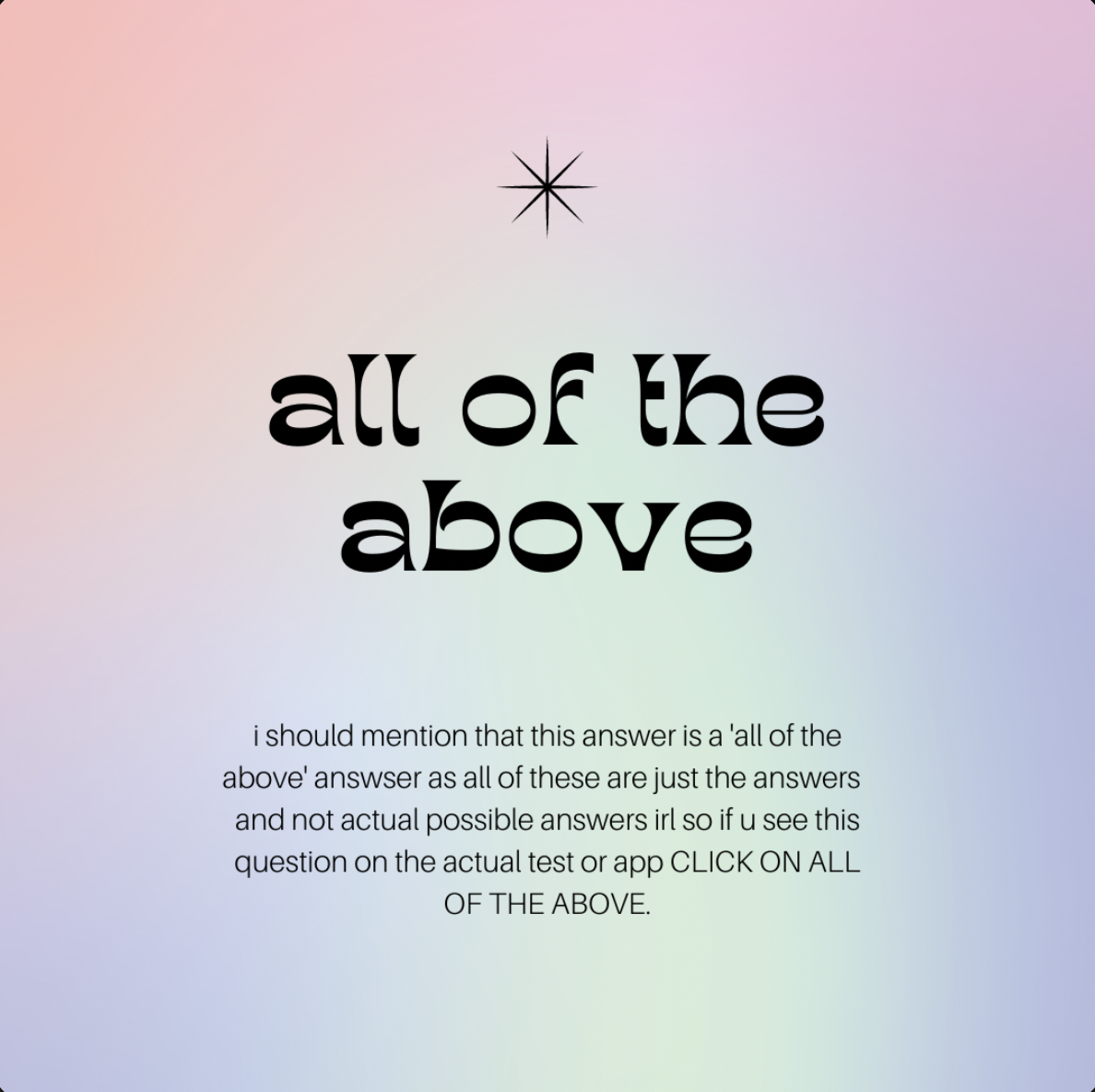 Anything that requires you to could cause you to crash