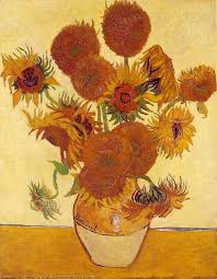 <p><strong>Quinze tournesols dans un vase</strong> (1888)</p>