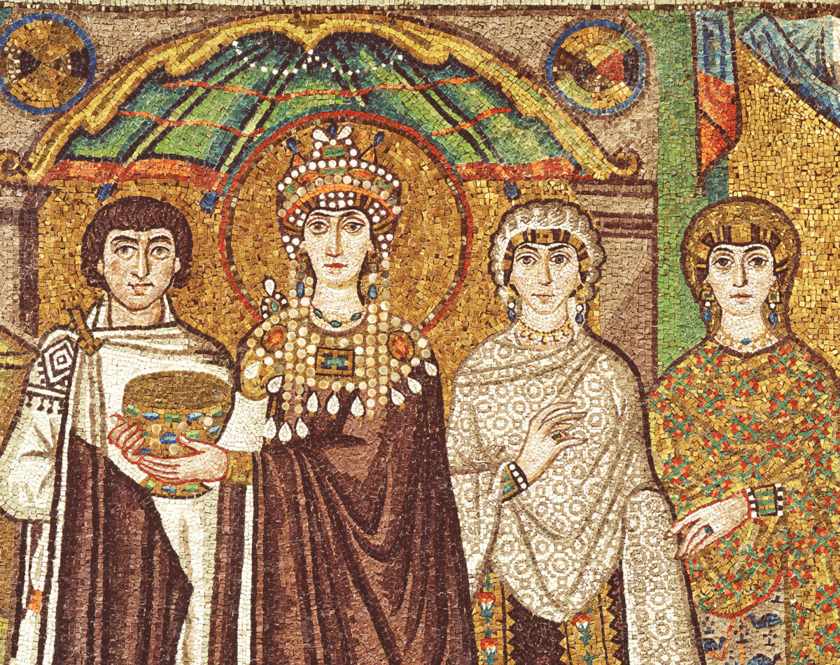 <p>EARLY CHRISTIAN AND BYZANTINE ART</p><p>San Vitale, Ravenna, 526-547</p><p>Justinian the Great emperor of the Eastern Roman Empire, 527-565</p>