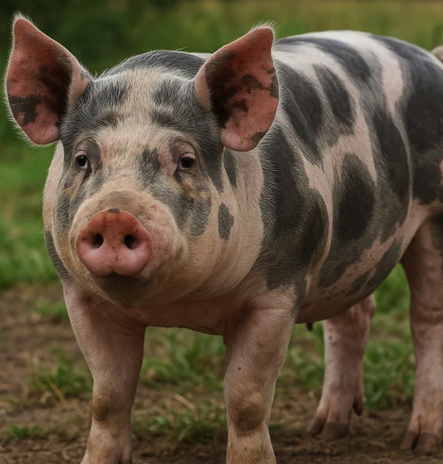 <p><span><span>• Meest gespierde varkens ter wereld</span></span></p>