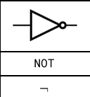<ul><li><p>0 = 1</p></li><li><p>1 = 0</p></li></ul><p></p>