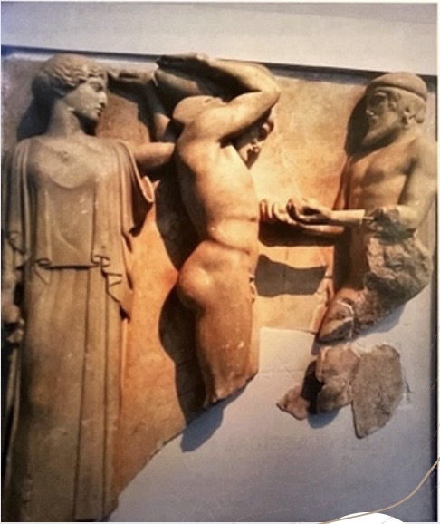 Metopes of the Temple of Zeus at Olympia: Herakles and the Garden of Hesperides