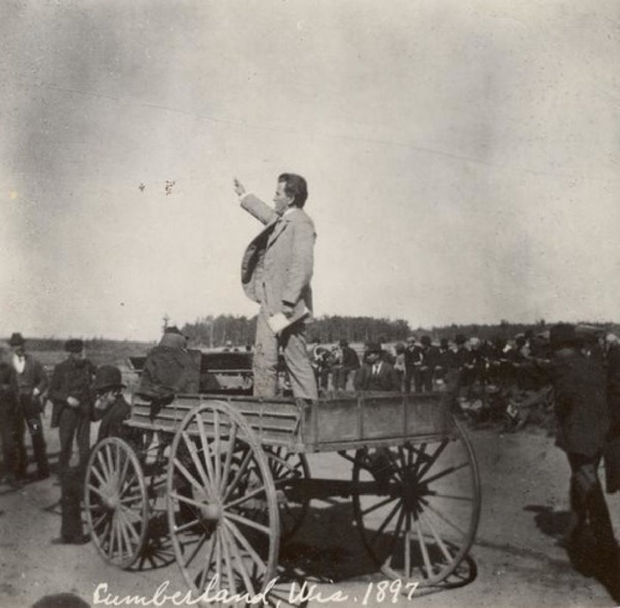 <p>1. Father of state level progressive reform. Known as "Fighting Bob" he will lead what will become known as the "Wisconsin Experiment" and Wisconsin will become known as the "laboratory of democracy". As governor of Wisconsin he:</p><p>• helped to destroy the political machine,</p><p>• wrestle control away from lumber and railroad trusts (Which was very popular with the farmers)</p><p>• first to establish direct primaries</p><p>• introduced initiative, referendum and recall</p><p>• first to include a true workers' compensation</p><p>• a graduated income tax</p><p>• establish a minimum wage</p><p>• women's suffrage</p><p>• direct election of senators</p><p>• He also established the publishing of VOTING ROLL CALL so people could know which way their elected officials voted on matters.</p><p>• created an atmosphere of close cooperation between the state government and the University of Wisconsin in the development of the WISCONSIN IDEA. He was using university professors to help him come up with progressive agenda... All which were aimed at giving citizens a more direct role in government. (FDR's Brain Trust will be modeled after Fighting Bob's Wisconsin Idea)</p><p>As U.S. Senator: he strongly opposed American involvement in World War I and campaigned for child labor laws, social security, women's suffrage, federal direct election of senators and other progressive reforms. He opposed the prosecution of Eugene V. Debs and other opponents of the war and played a key role in initiating the investigation of the Teapot Dome Scandal during the Harding Administration.</p><p>2. Governor of Wisconsin: 1901-1906; U.S. Senator from Wisconsin 1906 until his death in 1925.</p><p>3. Helped to widen public awareness of progressive goals at both the state and national level. He made clear that reform was not simply the responsibility of politicians, but of newspapers, citizens groups, educational institutions, and business and professional organizations. Leader of state level reform, which served as a model for other states to follow.</p>