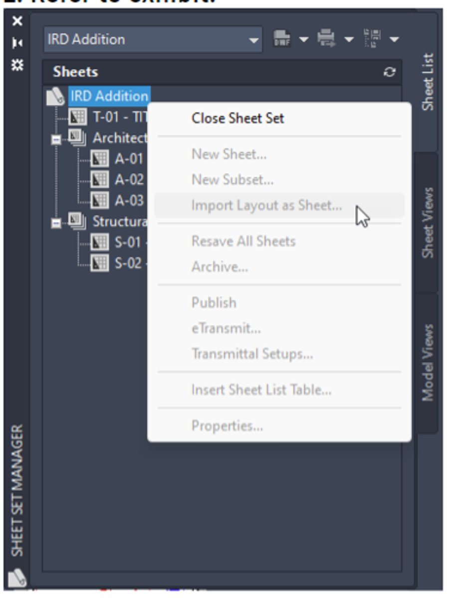 <p>A drawing must be open to publish sheets.</p><p>3 multiple choice options</p>