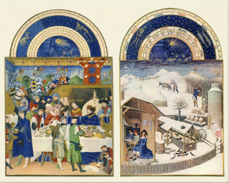 What are these pieces based on (left and right)